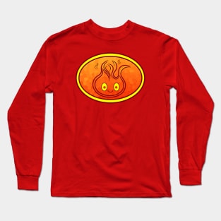 Smiling Flame Slime Logo 1 Long Sleeve T-Shirt